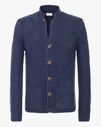 Gran Sasso Trachten-Strickjacke Blau