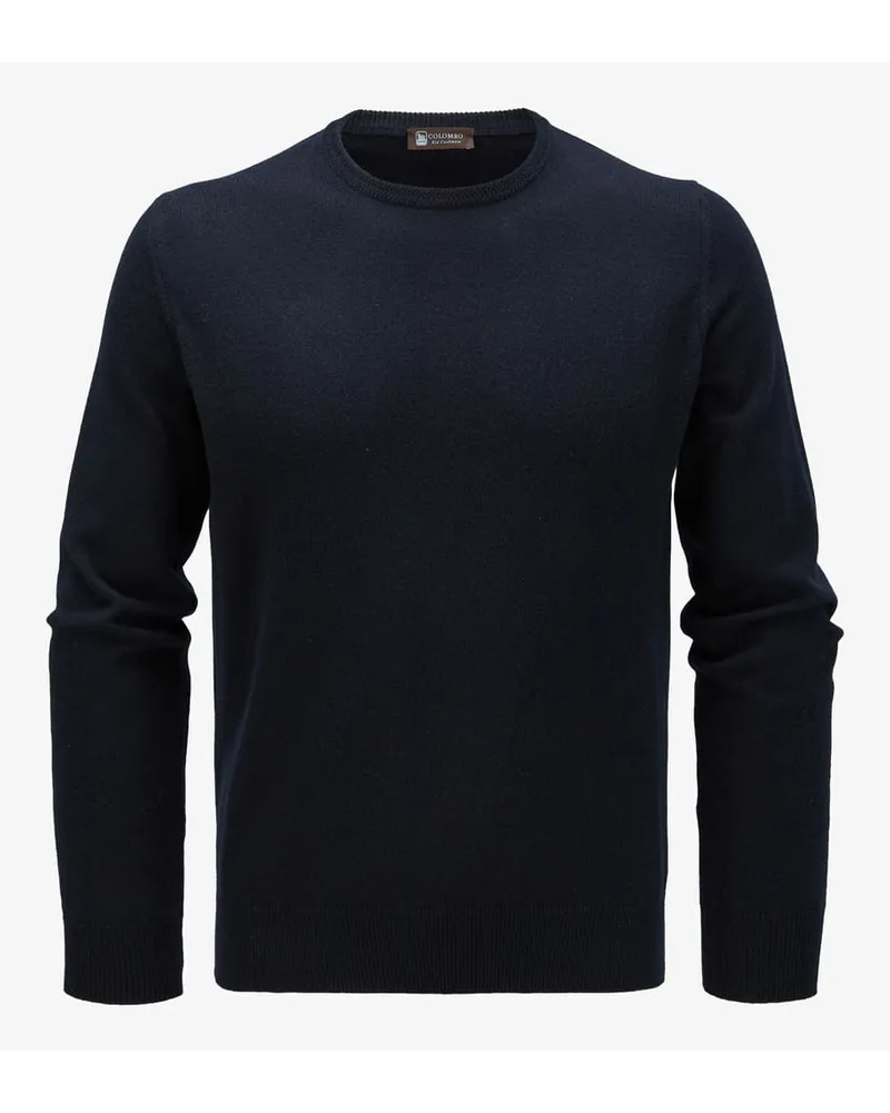 Colombo Cashmere-Pullover Blau