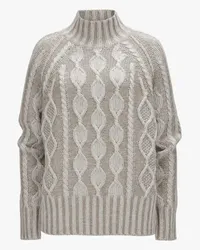 ALLUDE Pullover Beige