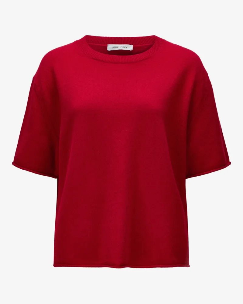 Lodenfrey Cashmere-Pullover Rot