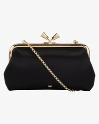 Anya Hindmarch Clutch Schwarz