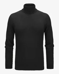 04651/ Cashmere-Rollkragenpullover Schwarz