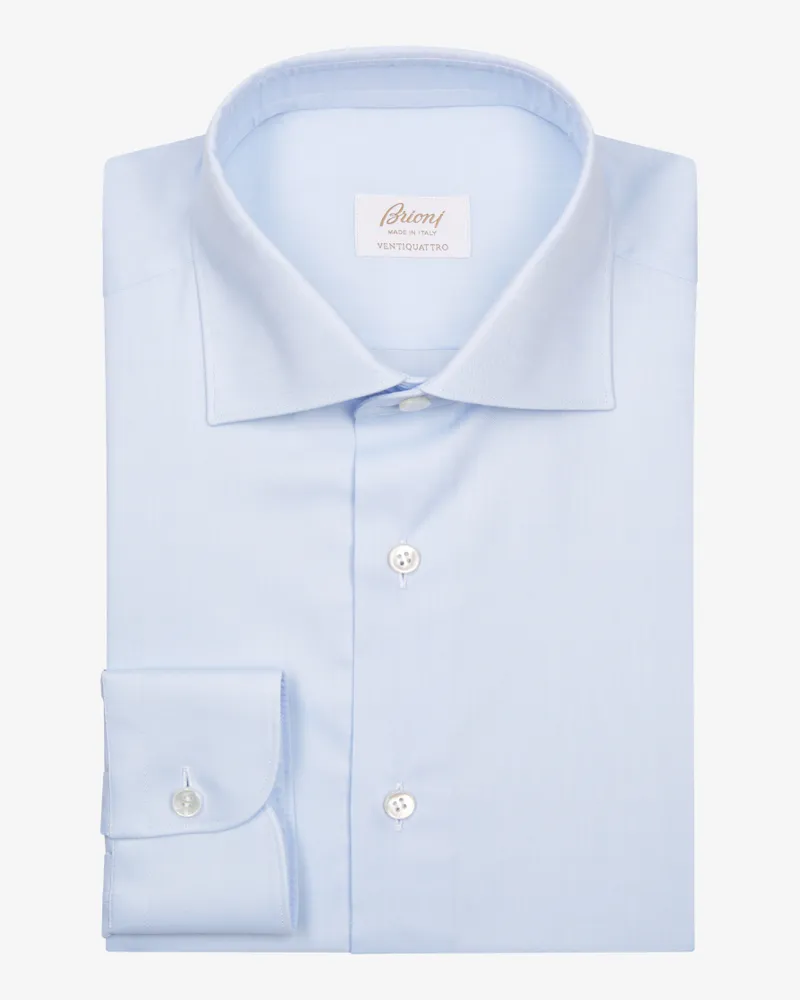 Brioni Businesshemd Blau