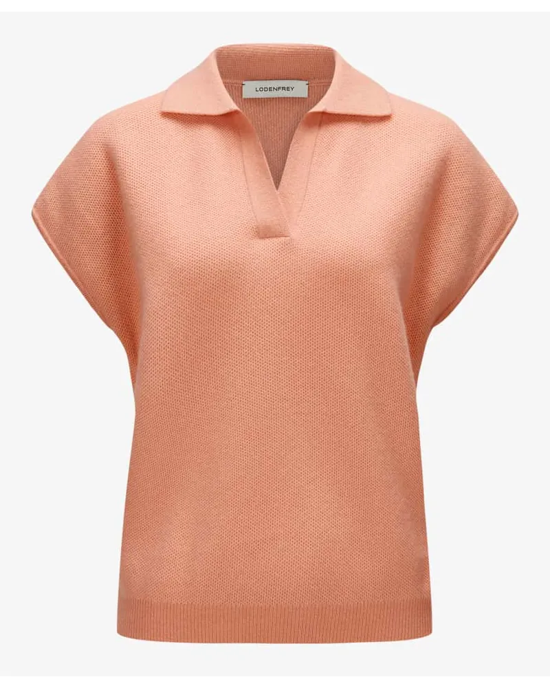 Lodenfrey Cashmere-Pullunder Orange