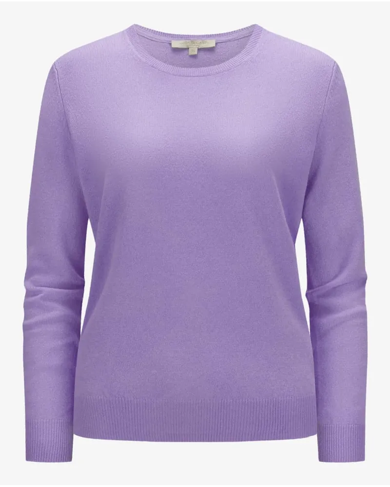 Luisa Di Carpi Cashmere-Pullover Violett