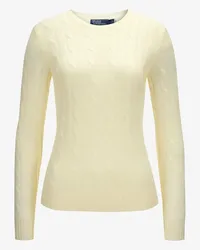 Ralph Lauren Cashmere-Pullover Weiß