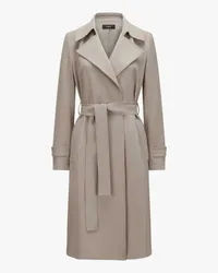 Theory Oaklane Trenchcoat Grau