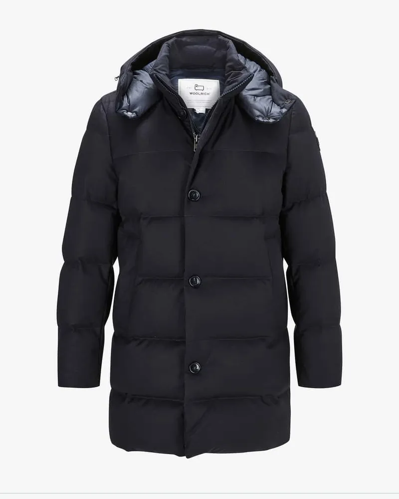 Woolrich Luxe Daunenparka Blau