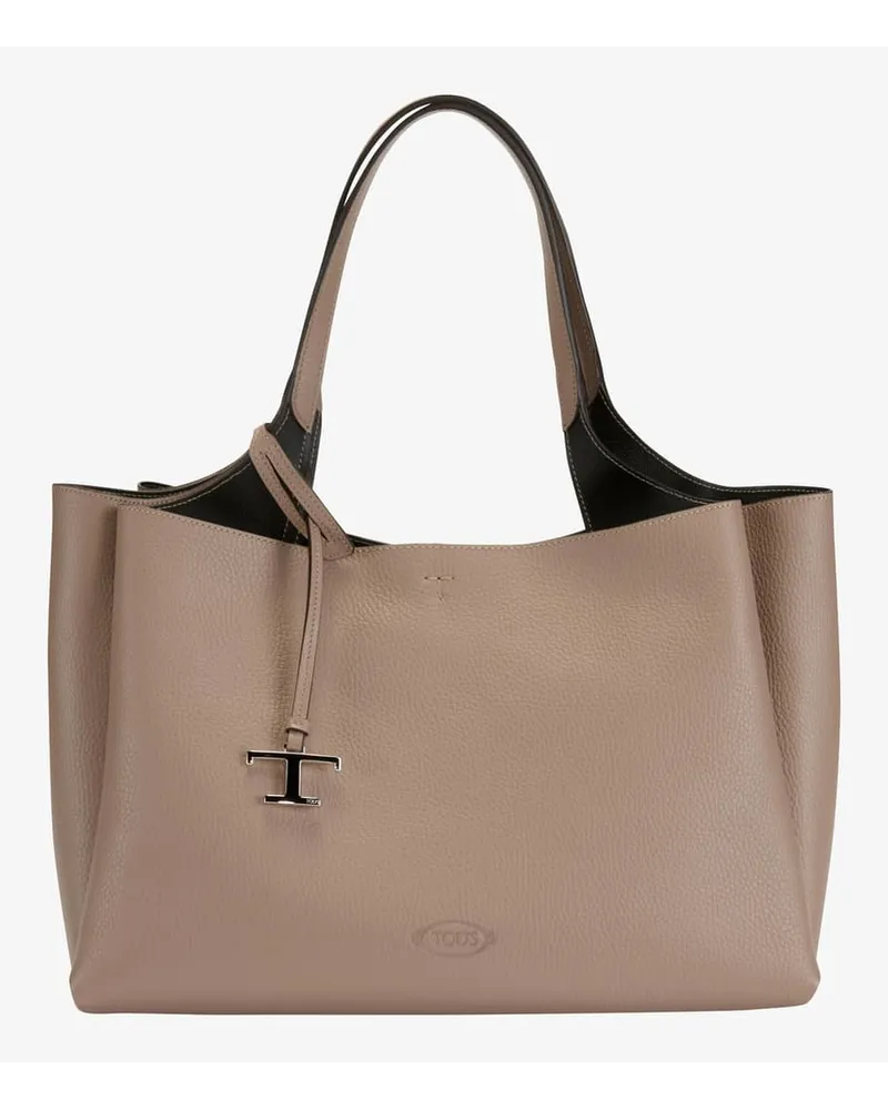 TOD'S Henkeltasche Grau