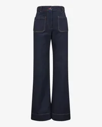 Victoria Beckham Alina Jeans Blau