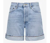 Jeansshorts High Rise Baggy Cuff