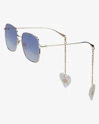 Gucci Sonnenbrille Blau