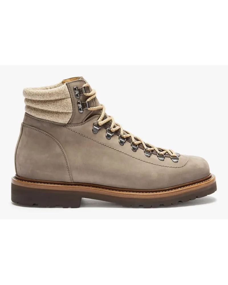 Brunello Cucinelli Boots Grau