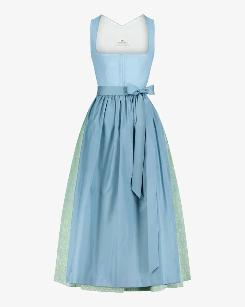 Lodenfrey Midi-Dirndl mit Schürze Blau