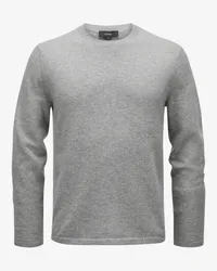 Vince Cashmere-Pullover Relaxed Fit Grau