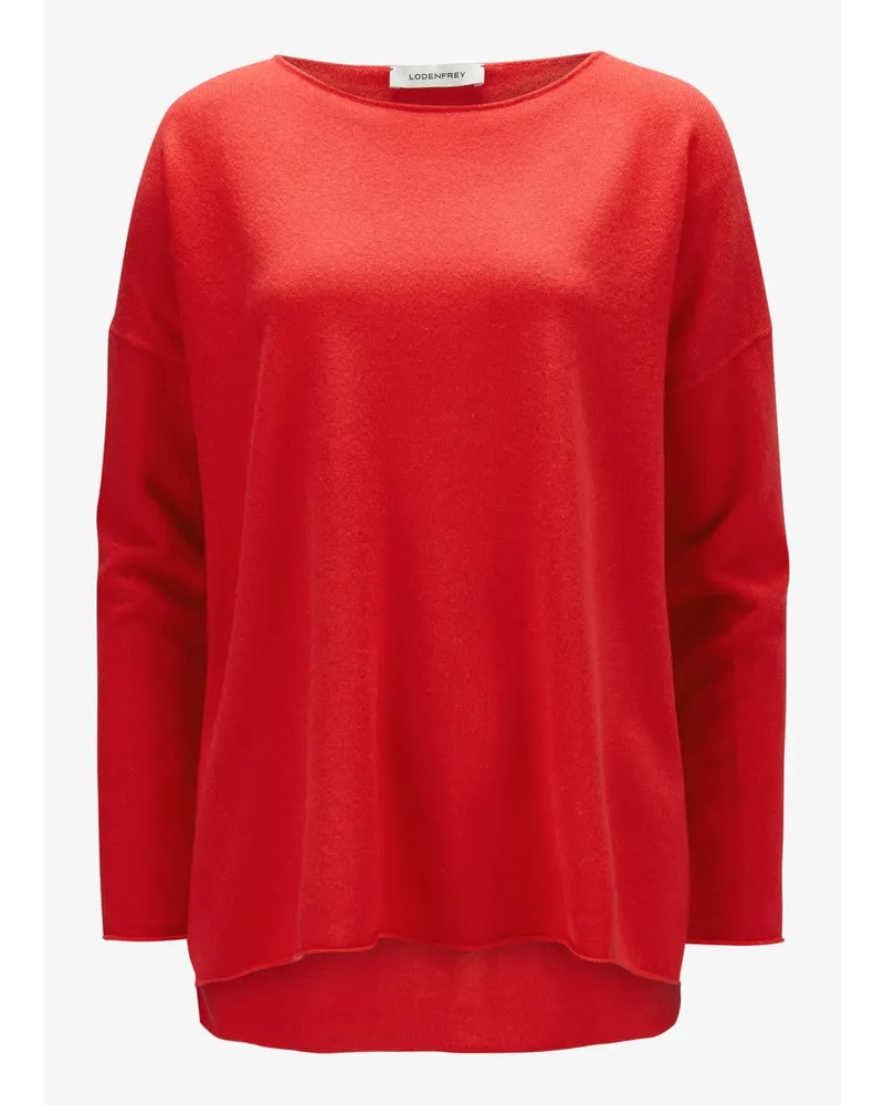 Lodenfrey Cashmere-Pullover Rot