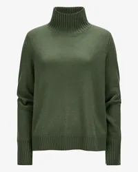 ALLUDE Cashmere-Pullover Grün