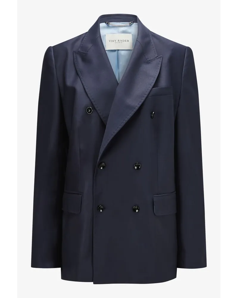 Viky Rader Studio Grace Blazer Blau