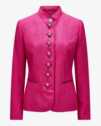 Lodenfrey Bern Trachten-Leinenblazer Pink