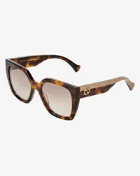 Gucci Sonnenbrille Braun