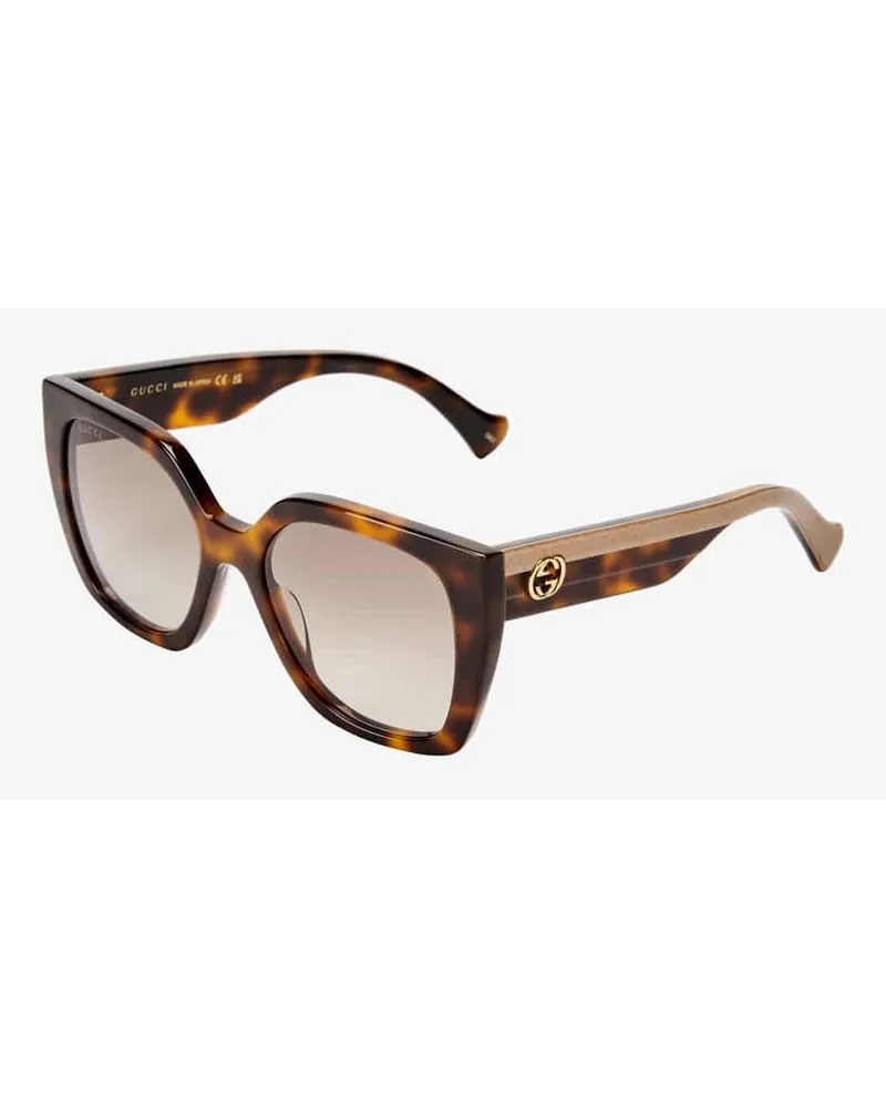 Gucci Sonnenbrille Braun