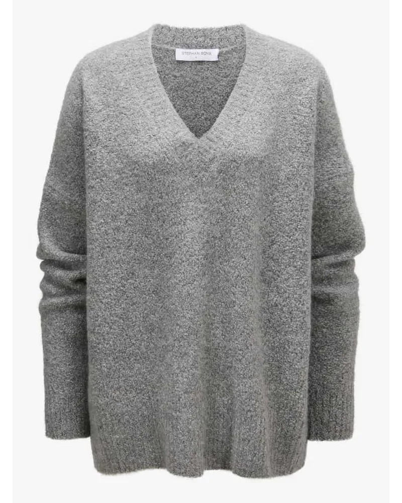 Stephan Boya Juno Cashmere-Pullover Grau