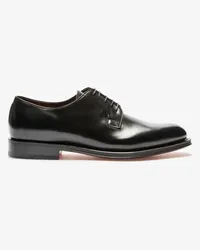 Santoni Ensley Derby-Schuhe Schwarz