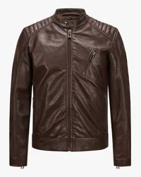 Belstaff Racer Lederjacke Braun