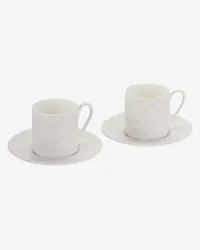 Missoni Home Zig Zag White Espressotassen-Set Weiß