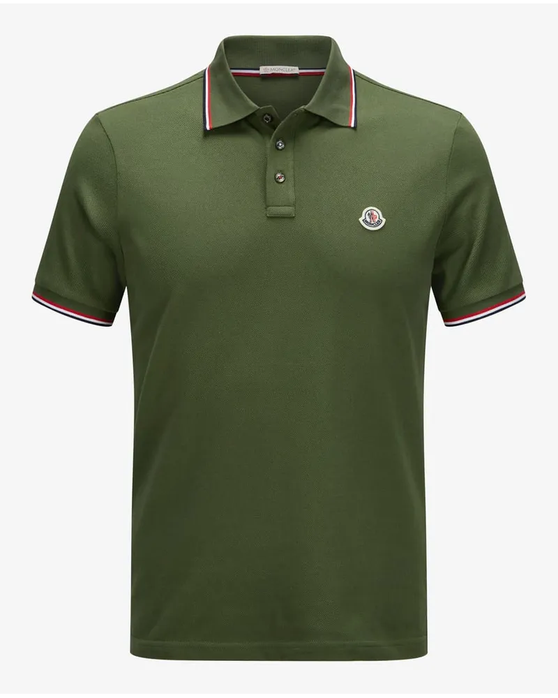 Moncler Polo-Shirt Grün