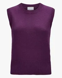 ALLUDE Cashmere-Pullunder Violett