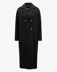 Max Mara Capi Wollmantel Schwarz