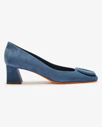 Santoni Pumps Blau