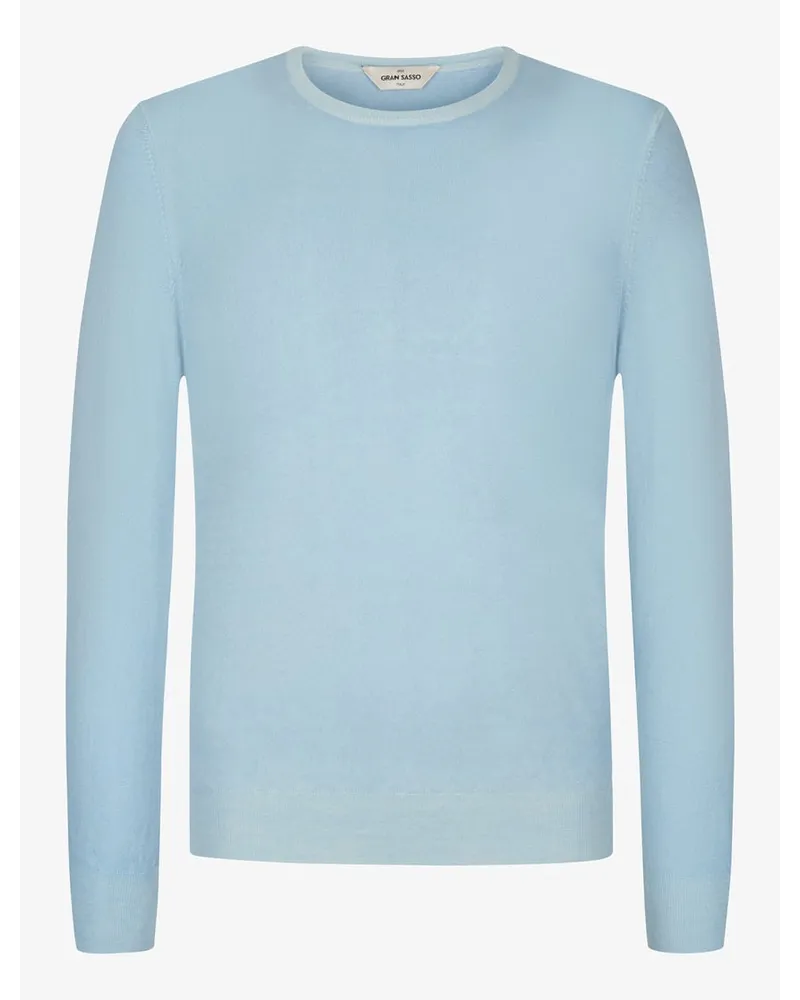 Gran Sasso Cashmere-Pullover Blau