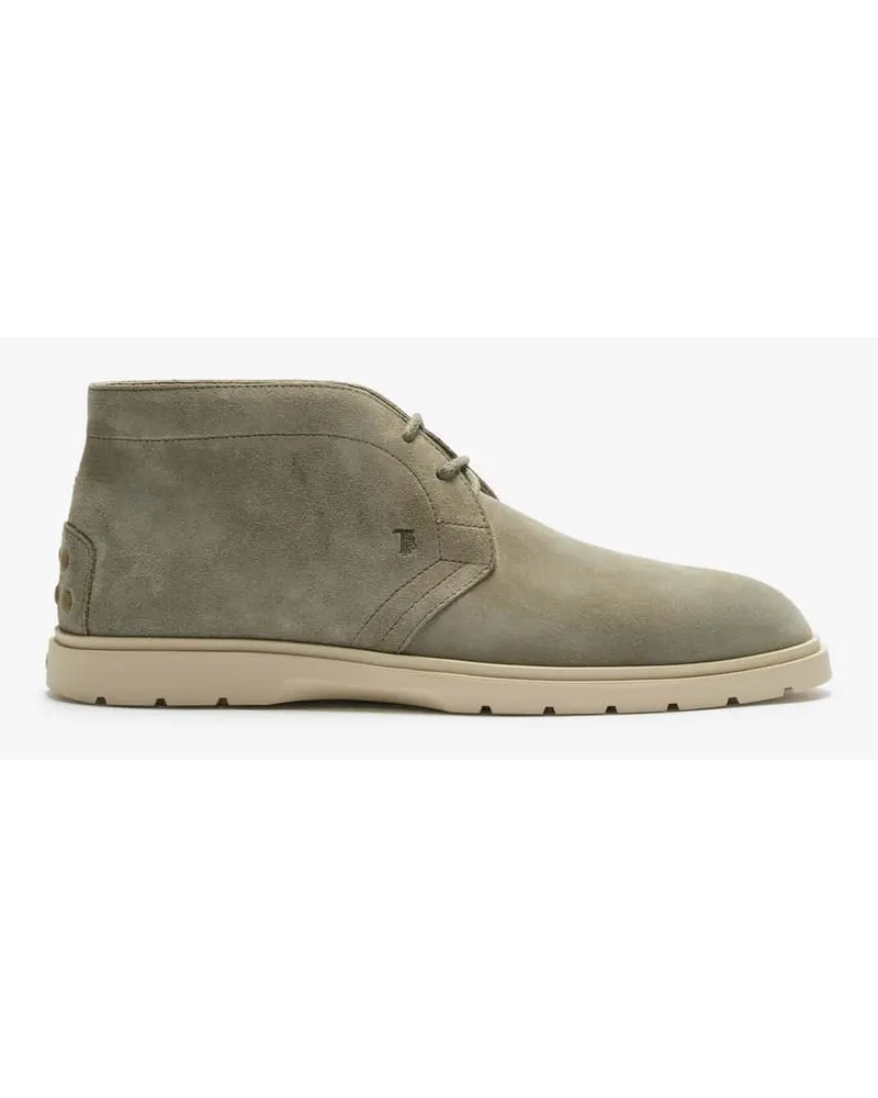 TOD'S Desert Boots Grau