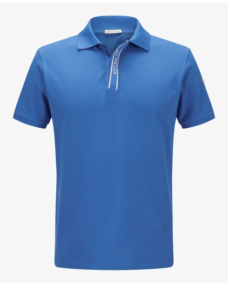 Moncler Poloshirt Blau