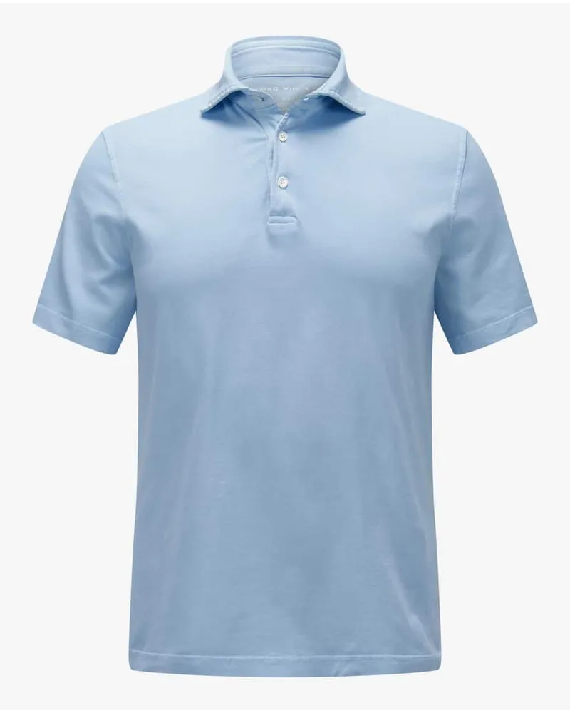 Fedeli Zero Polo-Shirt Blau