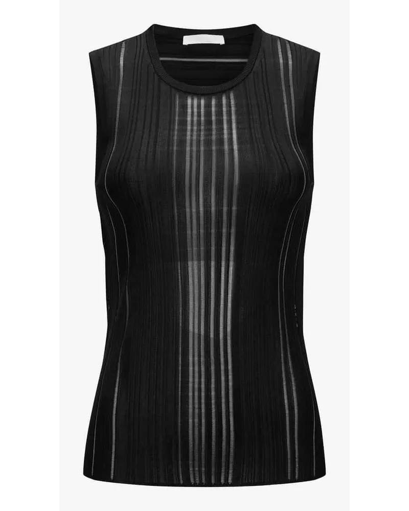 Helmut Lang Stricktop Schwarz