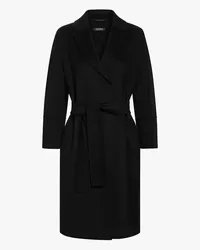 Max Mara Arona Wollmantel Schwarz