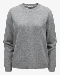 Lunaria Cashmere Cashmere-Pullover Grau