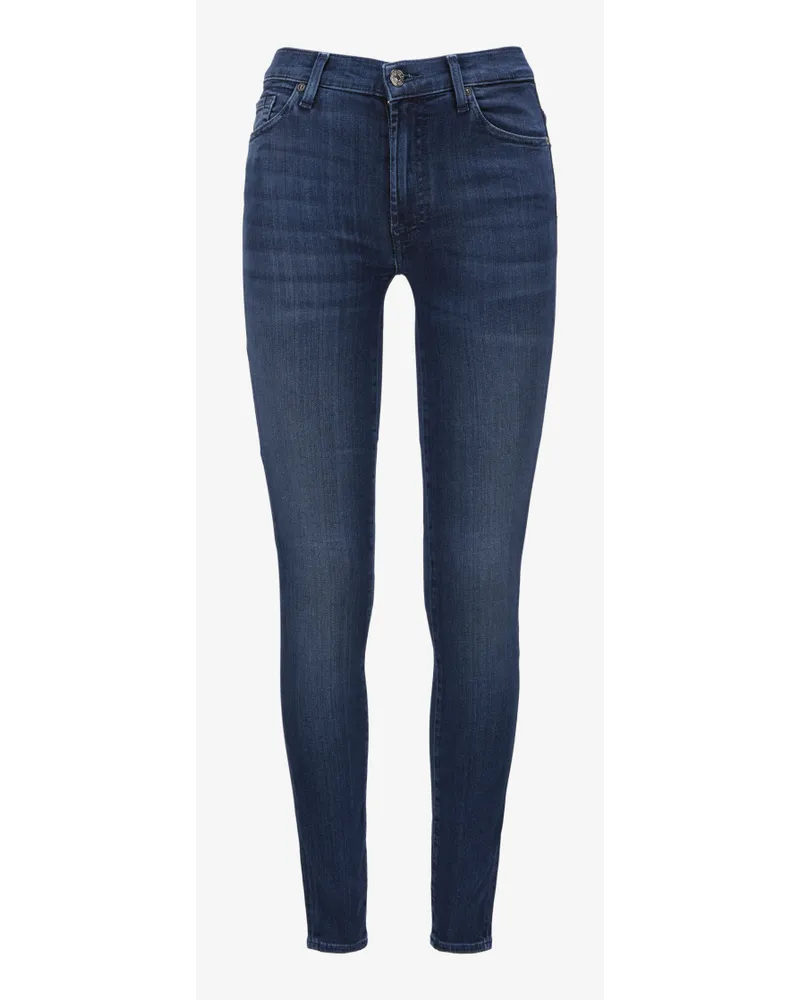 7 for all mankind Los Feliz Jeans Skinny Slim Illusion Blau