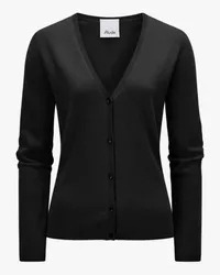 ALLUDE Cashmere-Strickjacke Schwarz