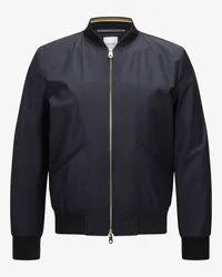 Paul Smith Woll-Blouson Regular Fit Blau