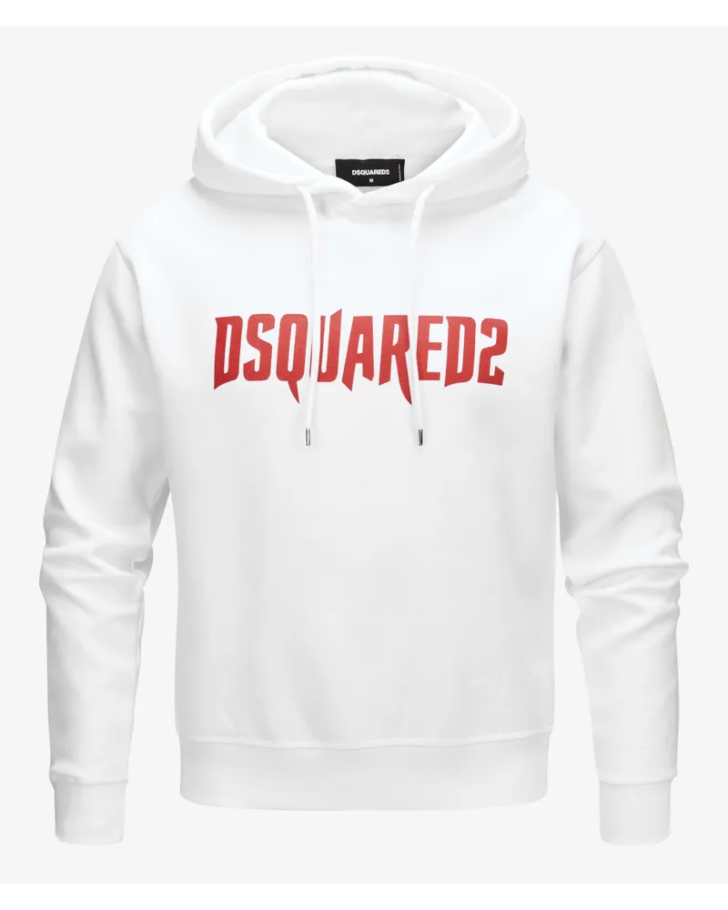 Dsquared2 Hoodie Weiß