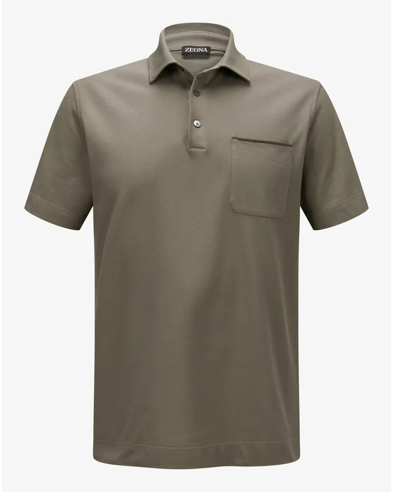 Ermenegildo Zegna Polo-Shirt Braun