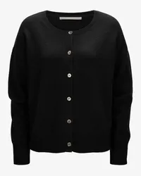 (THE MERCER) N.Y. Cashmere-Strickjacke Schwarz