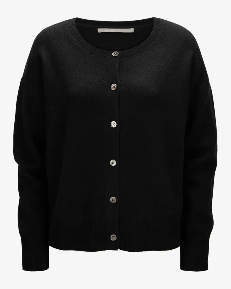 (THE MERCER) N.Y. Cashmere-Strickjacke Schwarz