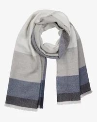 Brunello Cucinelli Wollschal Blau