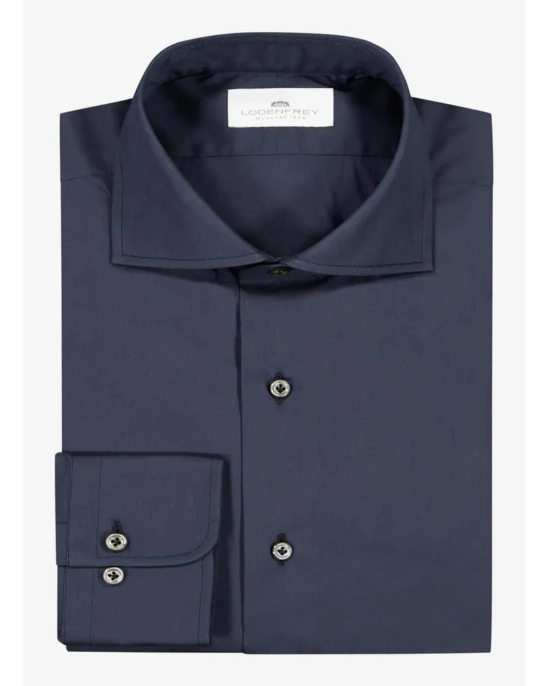 Lodenfrey Businesshemd Slim Fit Blau