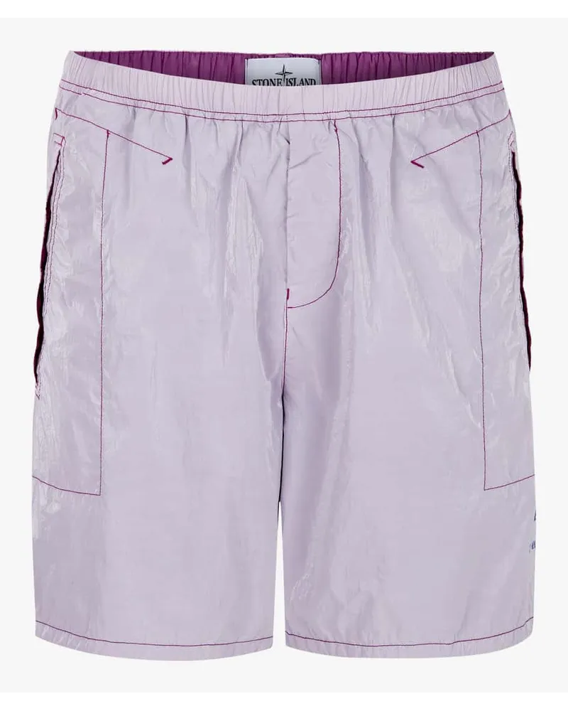 Stone Island Marina Bermudas Violett